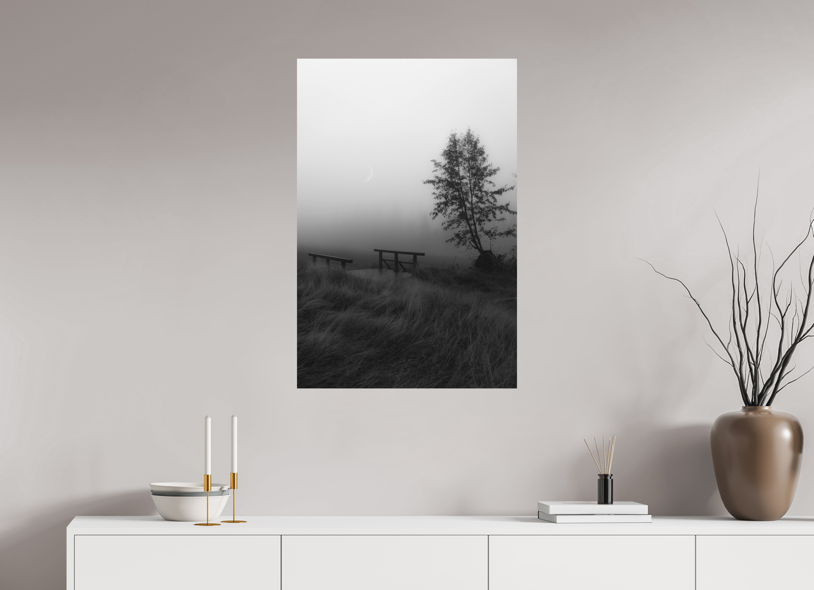 60 x 90 cm, Posters Waiting for Silence