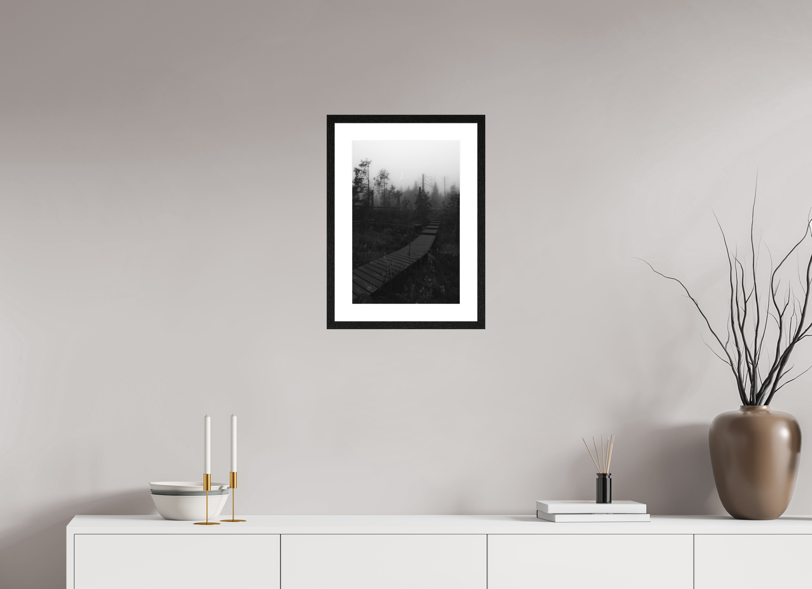 30 x 45 cm, Framed Fine Art Prints Into the Forgotten