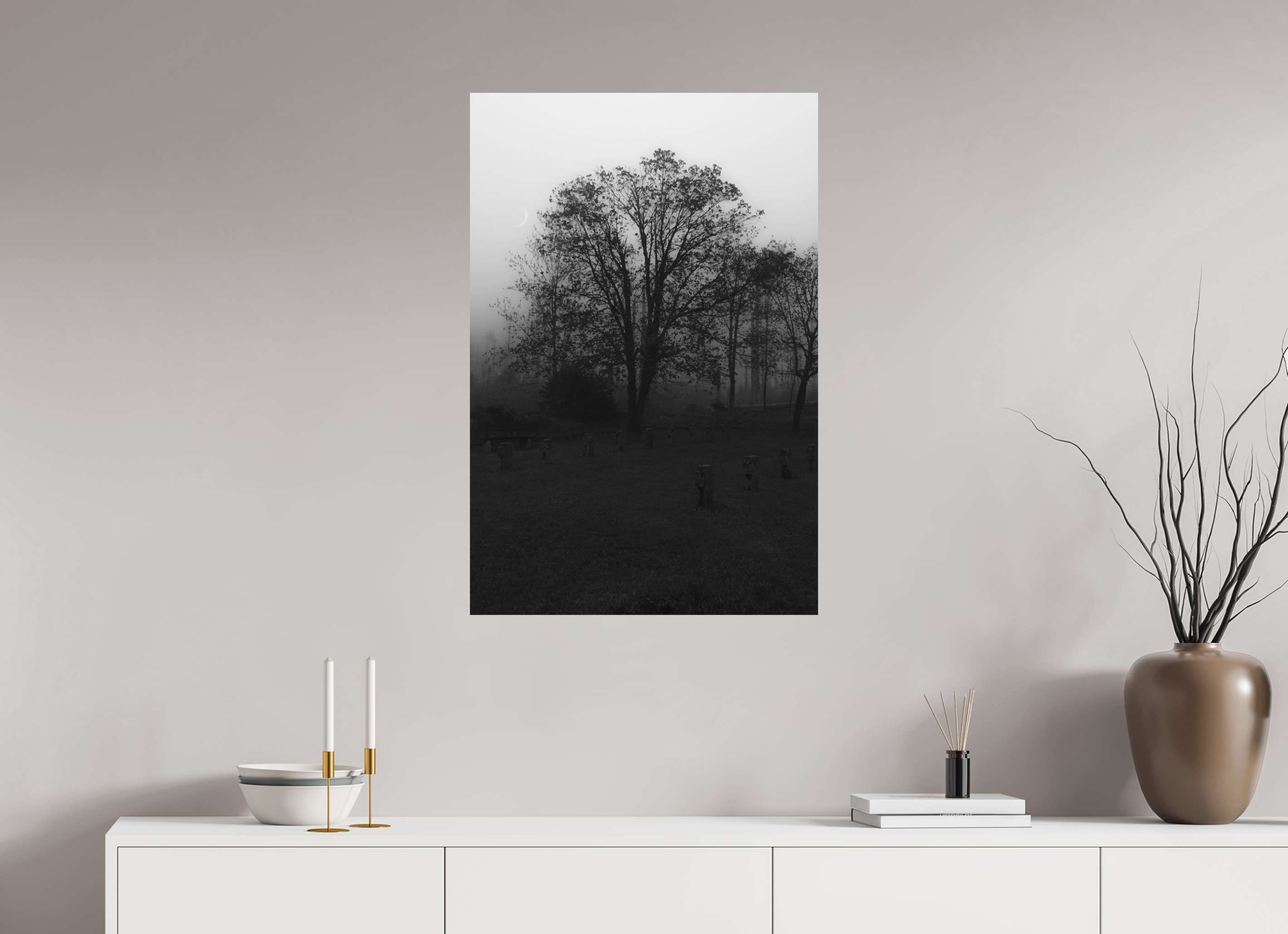 60 x 90 cm, Fine Art Prints Silent Gathering