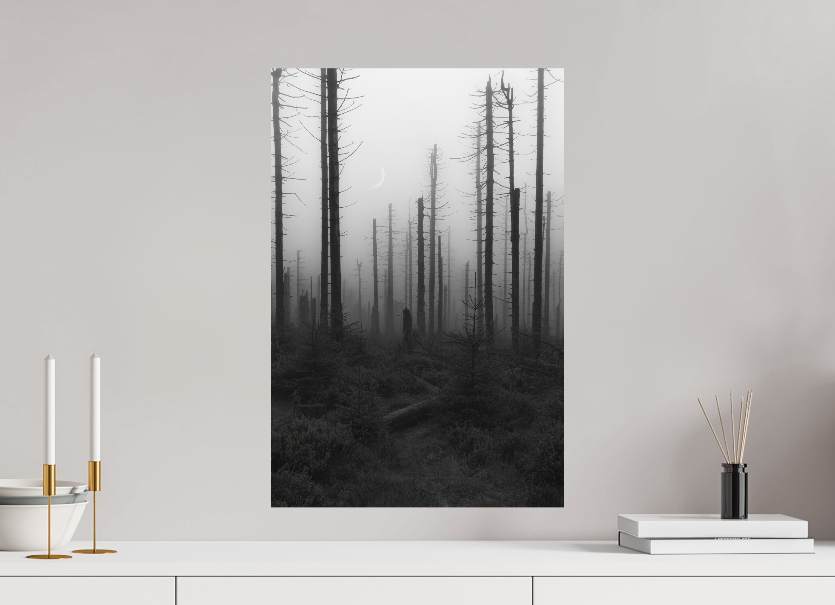 40 x 60 cm, Posters Ghost Forest