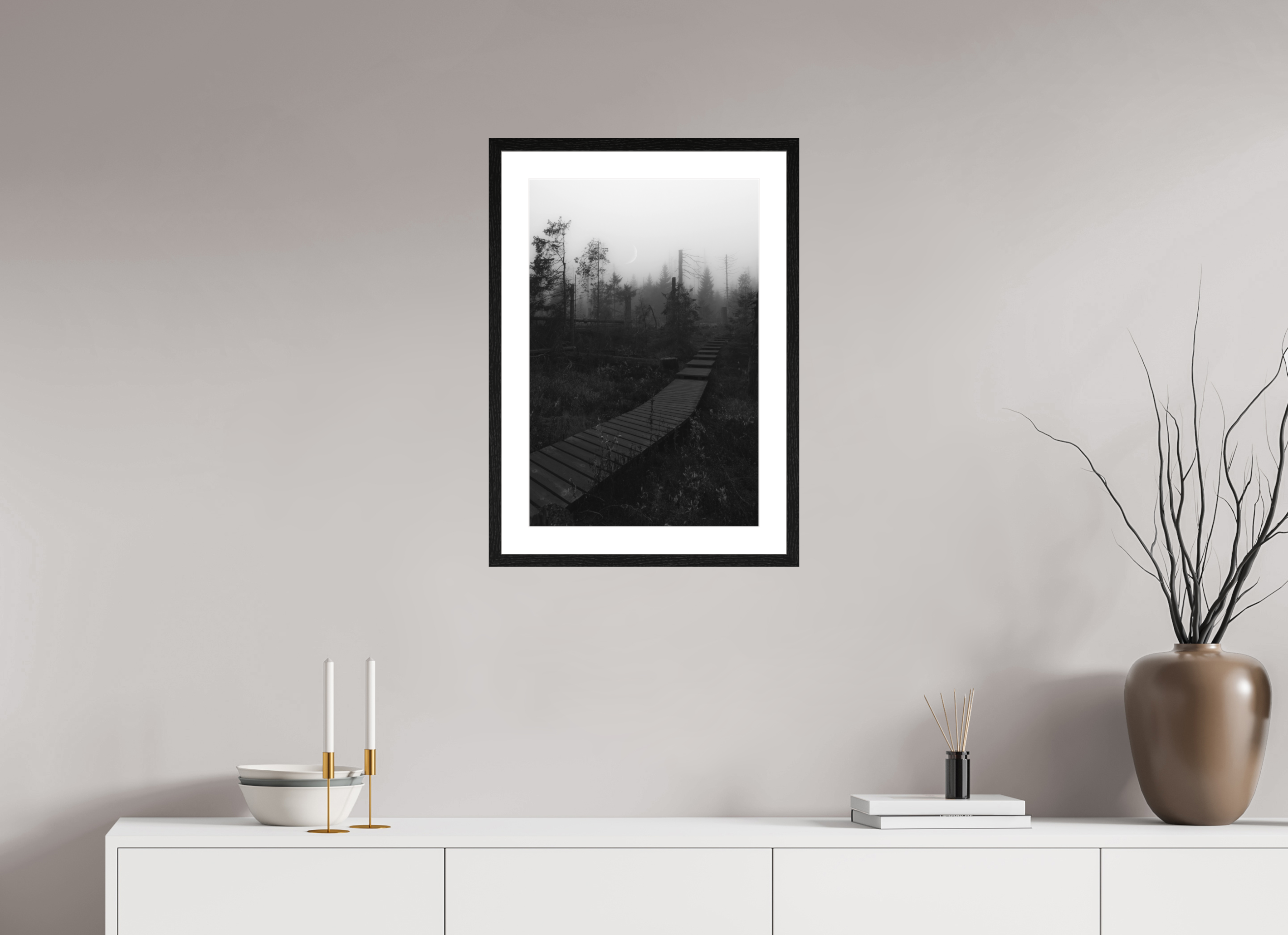 40 x 60 cm, Framed Fine Art Prints Into the Forgotten