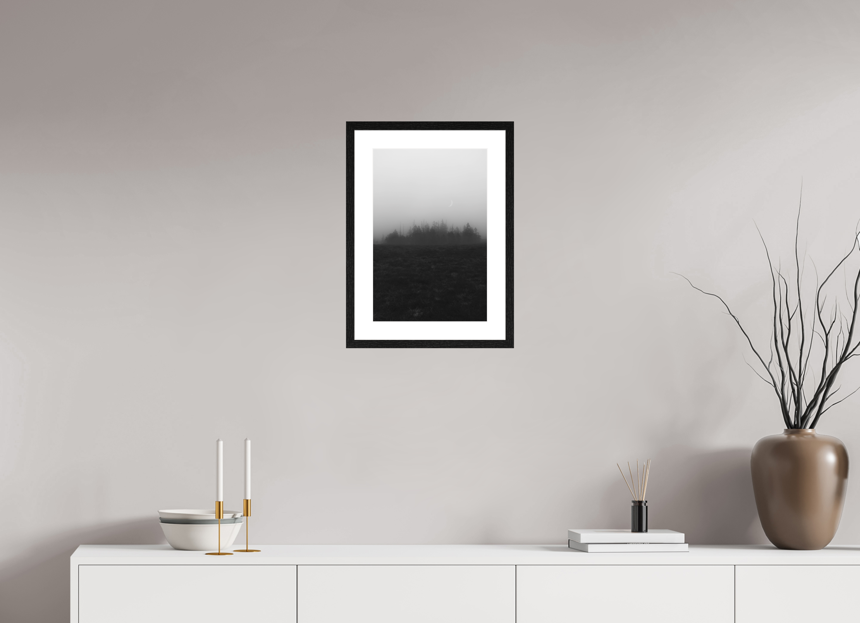 30 x 45 cm, Framed Fine Art Prints Island of Silence