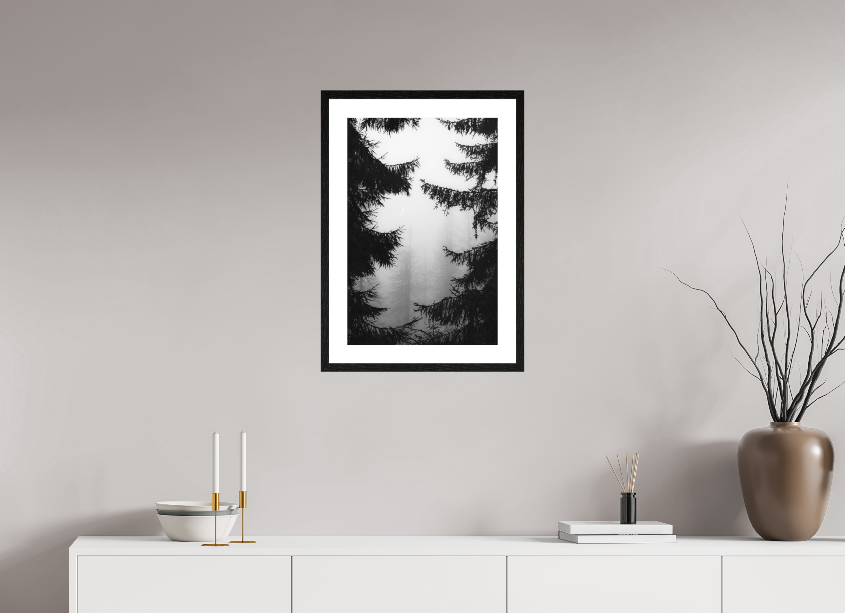 40 x 60 cm, Framed Fine Art Prints The Veil