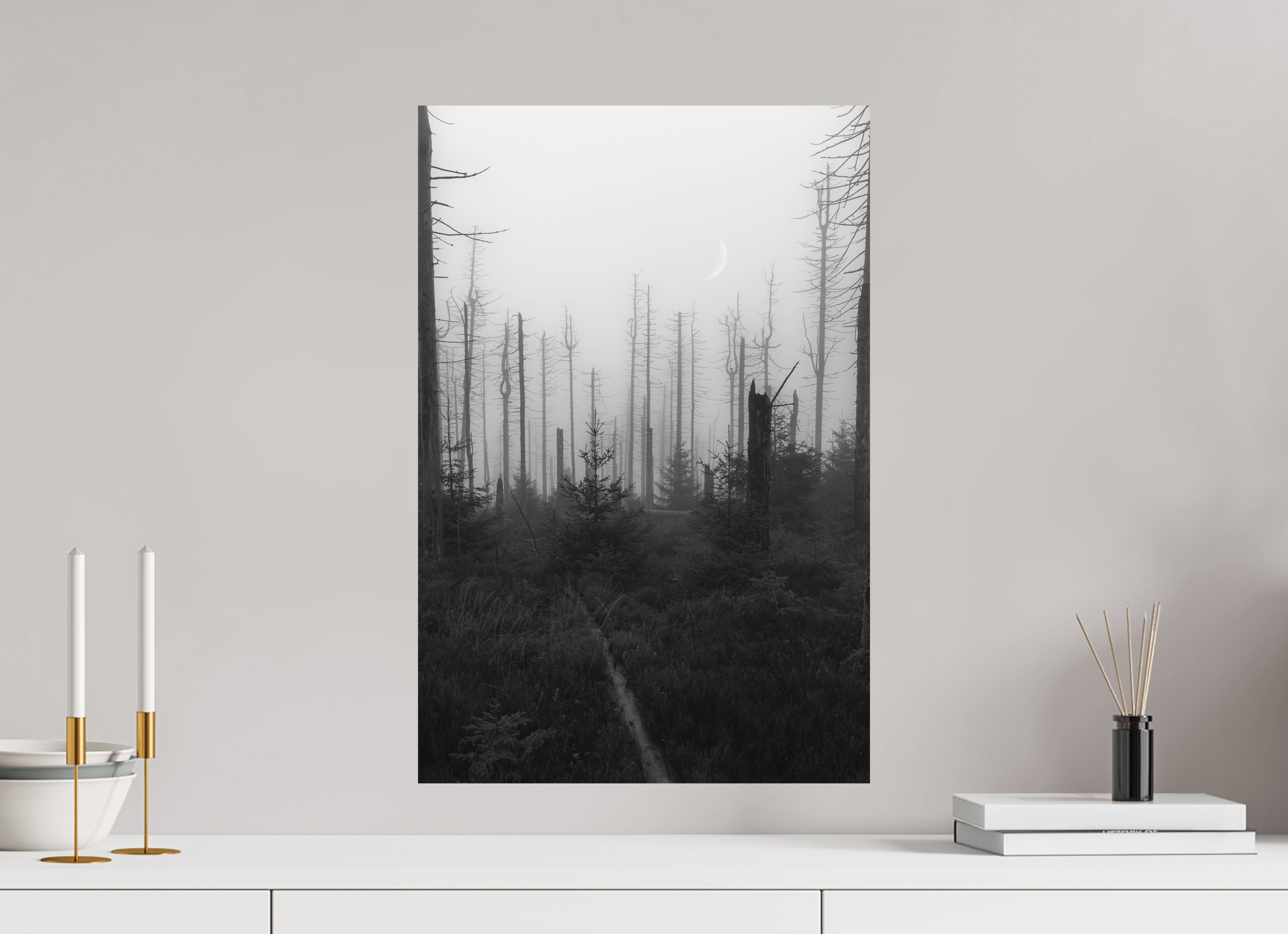 40 x 60 cm, Fine Art Prints Echoes of the Lost Forest