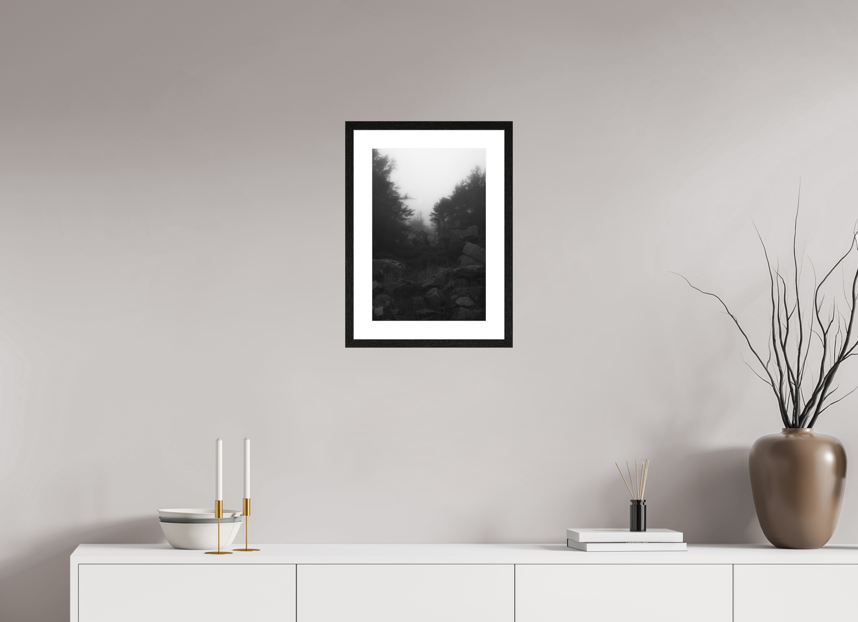 30 x 45 cm, Framed Fine Art Prints Hidden Passage